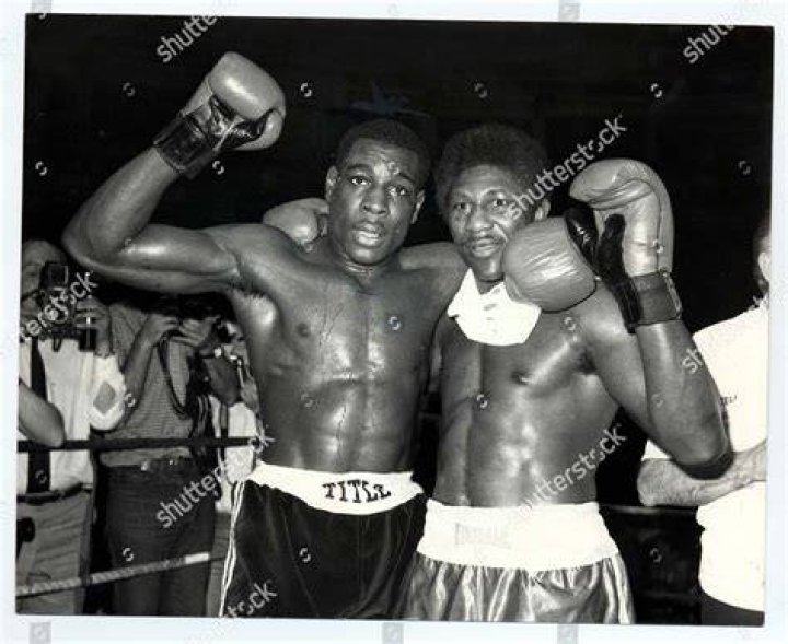 Frank Bruno L Stopped Barry Funches Editorial Stock Photo Stock Image